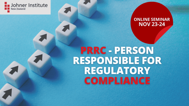 prrc-seminar-nov-23 PRRC Person Responsible for Regulatory Compliance Seminar