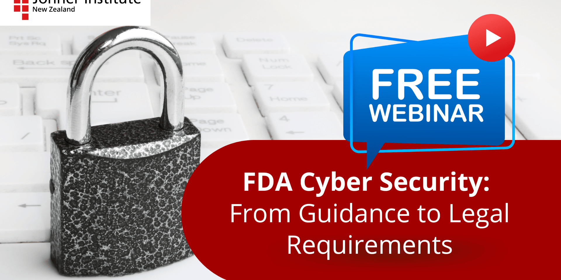 Free FDA Cybersecurity Webinar