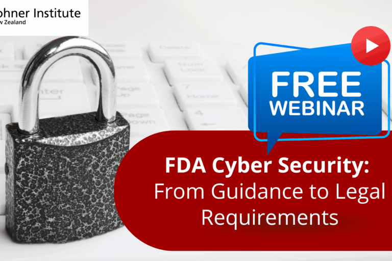 Free FDA Cybersecurity Webinar