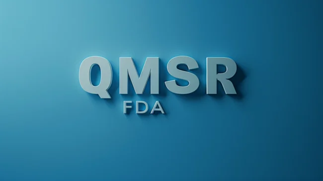 fda qmsr FDA Quality Management System Regulation (QMSR)