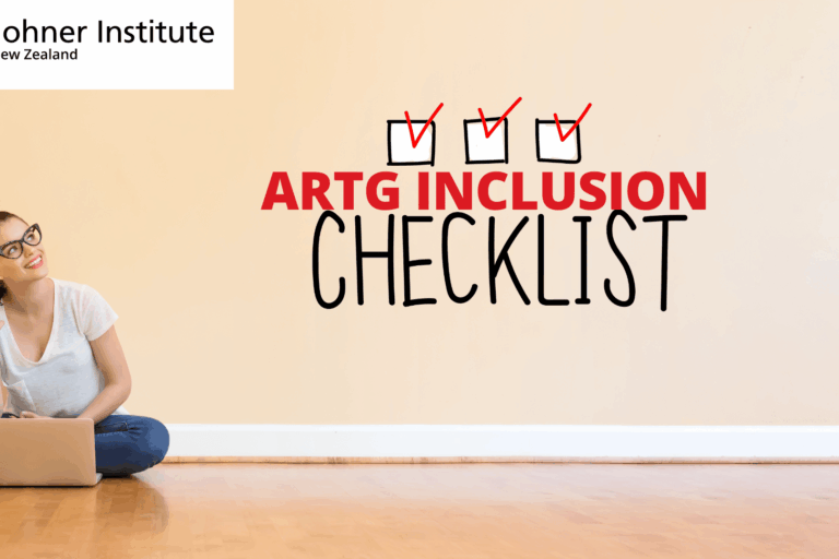 ARTG Australia Inclusion Checklist