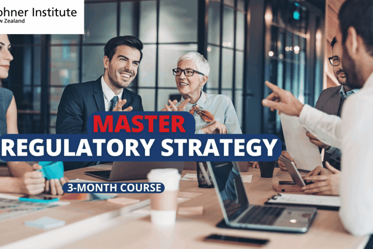 regulatory strategy course medtech new zealand and australia